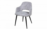 Стілець Ронда світло-сірий вельвет, фото