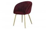 Стілець Юнік бордо, фото