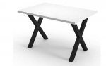 Стіл Бостон Х 120х80 см (білий еліт, сонома, дуб тахо, кабо-верде), фото