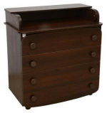 Комод-пеленатор Верес (900) горіх, фото