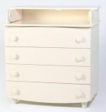 Комод-пеленатор Верес (900) слонова кістка, фото