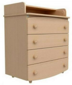 Комод-пеленатор Верес (900) бук, фото