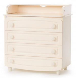 Комод-пеленатор МДФ фільончастих слонова кістка, фото