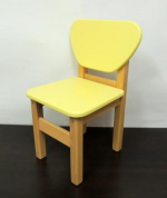 Детский стульчик Верес МДФ желтый, фото