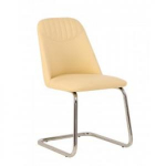 Стул MILANA CF chrome ЭКОКОЖА ECO, фото