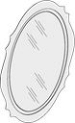 Дзеркало кругле ПМ 400, фото