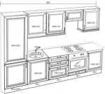 Кухня Кароліна (8 категорія - зразок), фото