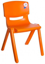 Стілець дитячий Джамбо №2 (Jumbo) помаранчевий, фото