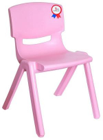Стілець дитячий Джамбо №2 (Jumbo) рожевий, фото