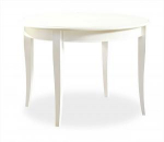 Стіл Veneto 120(+40)*90 bianco/oro, фото