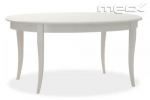 Стіл Veneto 160(+49)*108 bianco, фото