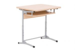 Стіл Е-172/1 А ALU з полицею, фото