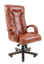 Крісло Онікс вуд М1 шкірзам кат. 2, фото