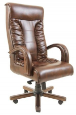 Крісло Онікс вуд М1 шкірзам кат. 3, фото