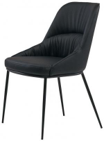 Шелдон (SHELDON), кожзам (черный), фото