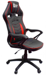 Крісло Нитро (Nitro) E5579 чорно-червоне, фото