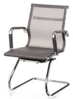 Кресло Солано офис мэш (Solano office mesh) серое, фото