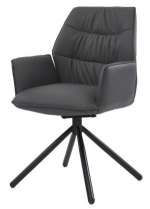 Кресло Бостон (Boston) серый графит, фото