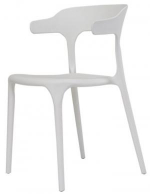 Стілець Лаккі (lucky) білий, фото