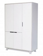 Шкаф Manhattan 1200 бело-серый, фото