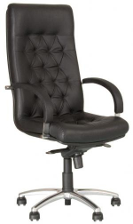 Крісло FIDEL steel MPD AL68 шкіра LUX, фото