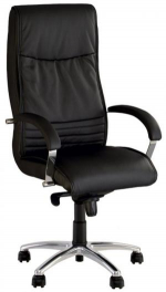 Кресло OSTIN steel MPD AL68 экокожа Эко, фото