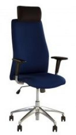 Кресло SOLO R HR steel SL AL70 экокожа Эко, фото