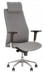 Кресло SOLO R HR steel ES AL70 экокожа Эко, фото