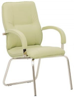 Кресло STAR steel CFA LB chrome экокожа ECO, фото