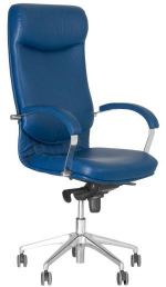 Кресло VEGA steel MPD AL70 кожа SPLIT SP, фото