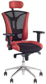 Кресло PILOT R HR net ES AL70 TK экокожа Eco, фото