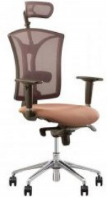 Кресло PILOT R HR net ES AL70 PX экокожа Eco, фото