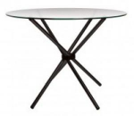 Стол AQUA GL BLACK стекло, фото