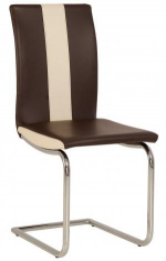 Стул GLEN CF CHROME ИСК. КОЖА V, фото