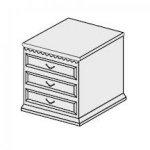 Тумба з 3 шухлядами ФР200, фото