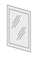 Дзеркало в деревяній оправі ФР400, фото