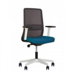 Кресло FRAME R white SFB PL71 экокожа Rodeo, фото