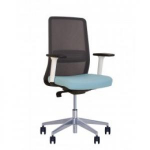 Кресло FRAME R white SFB AL70 RN экокожа Rodeo, фото