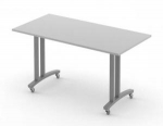 Стол мобильный 1600*700 с откидной крышкой, фото