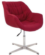 Стілець Венсан (Vensan) CROSS chrome тканина Soro, фото