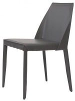 Стул Марко (MARCO) кожа (серый антрацит), фото