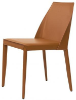 Стул Марко (MARCO) кожа (светло-коричневый), фото