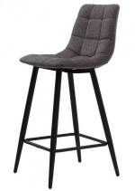 Глен (GLEN) напівбарний, тканина (сірий графіт), фото