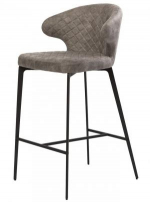 Распродажа! Стул полубарный Кин (KEEN), ткань (шэдоу грей), фото
