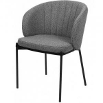 Стілець Лагуна (LAGUNA), тканина (сірий графіт), фото