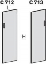 Двери щитовые С713, фото
