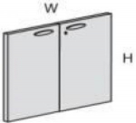 Двери щитовые (замок) Вр.РХ11, фото