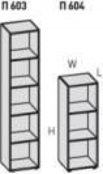 Секция мебельная П603, фото