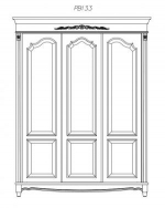 Шафа 3-хдверна Рів'єра РВ133, фото