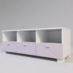 Тумба ТВ Х-13 розовый_белый, фото